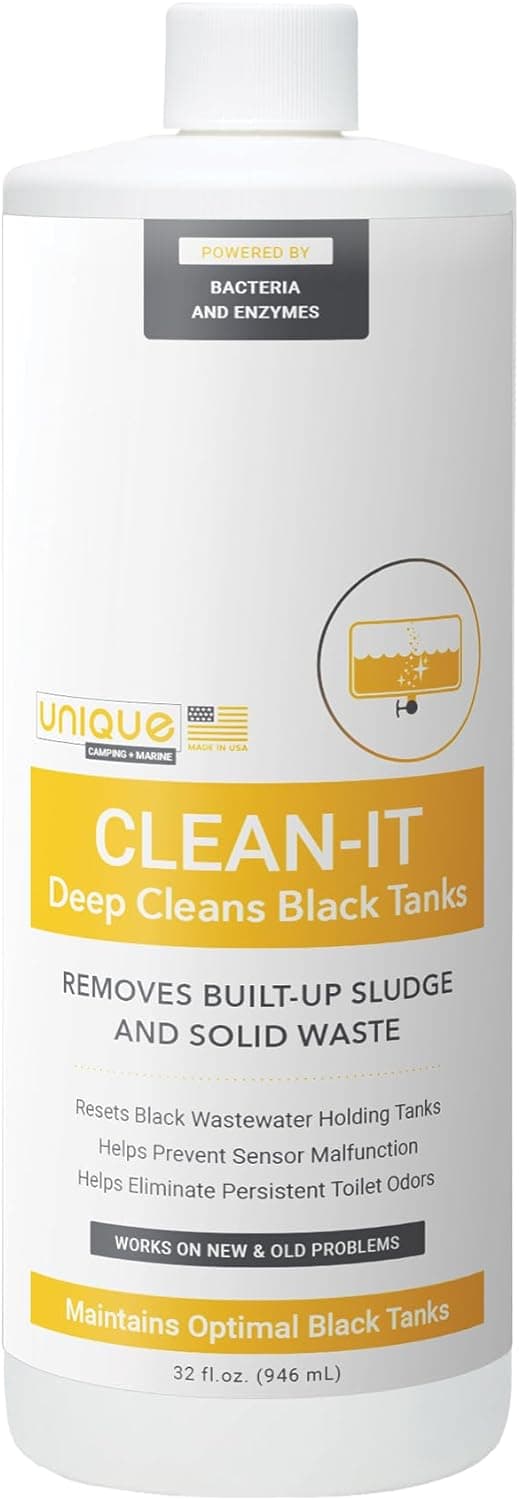 Unique Tank Cleaner – Black Tank Sludge & Odor Eliminator